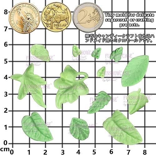 Miniatura 4 de Funshowcase Sugarcraft - Molde de silicona para hojas