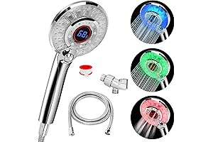 Illuminate Your Showers with Brilliant Hues: Color-Changing LED Shower Head