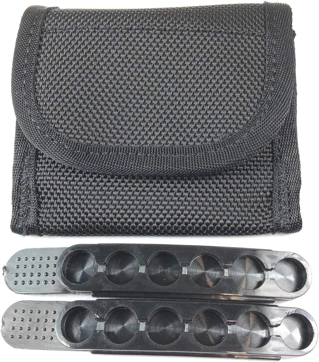 TUFF Products QuickStrips Reloading Strips for Revolvers with Wrap Around Pouch Black Size 6357