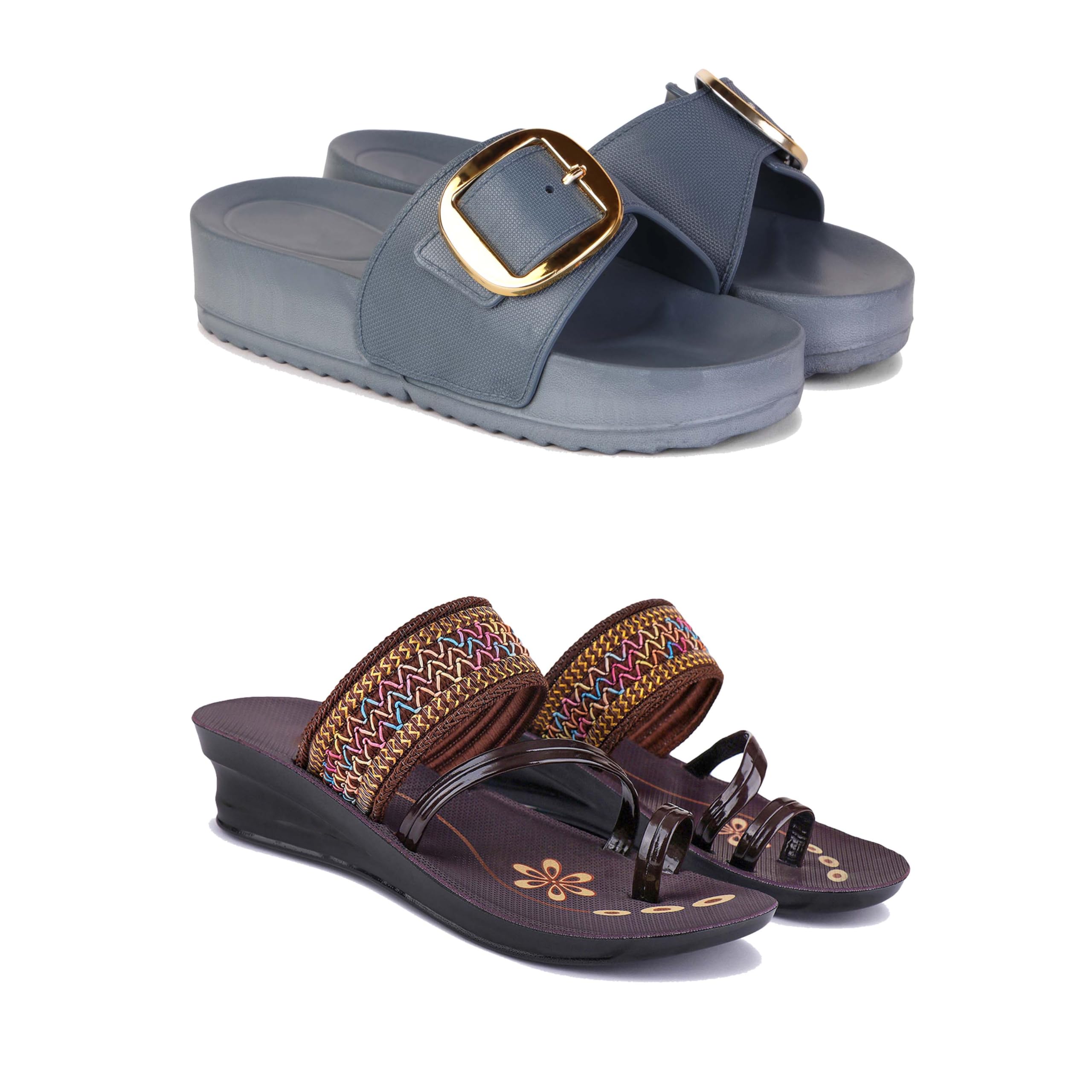 sandal for Women's,slip-ons,quality casaul sandals for Women's GRP-SAN-(2-COMBO)-1998-1951-picture-27