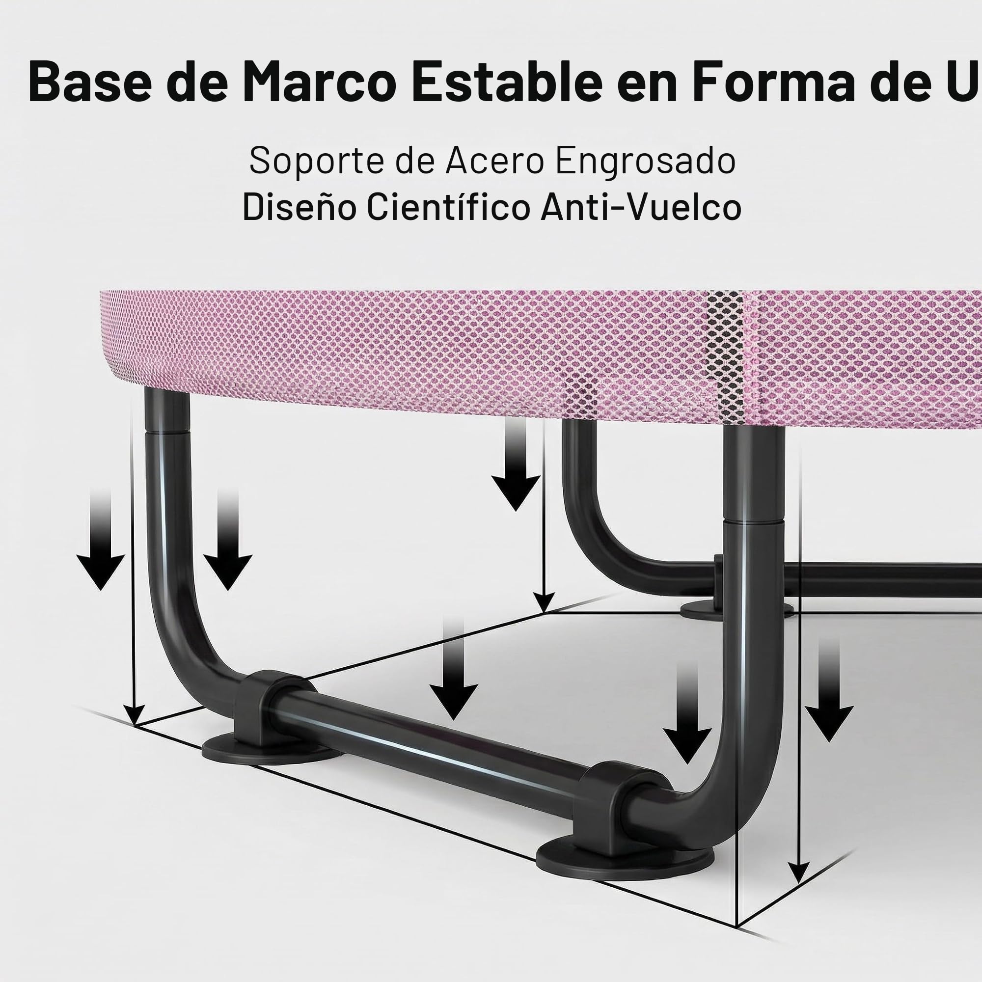 Trampolín para niños, trampolín ajustable para bebés con aro de baloncesto, trampolín para interiores y exteriores, adecuado para regalos de cumpleaños