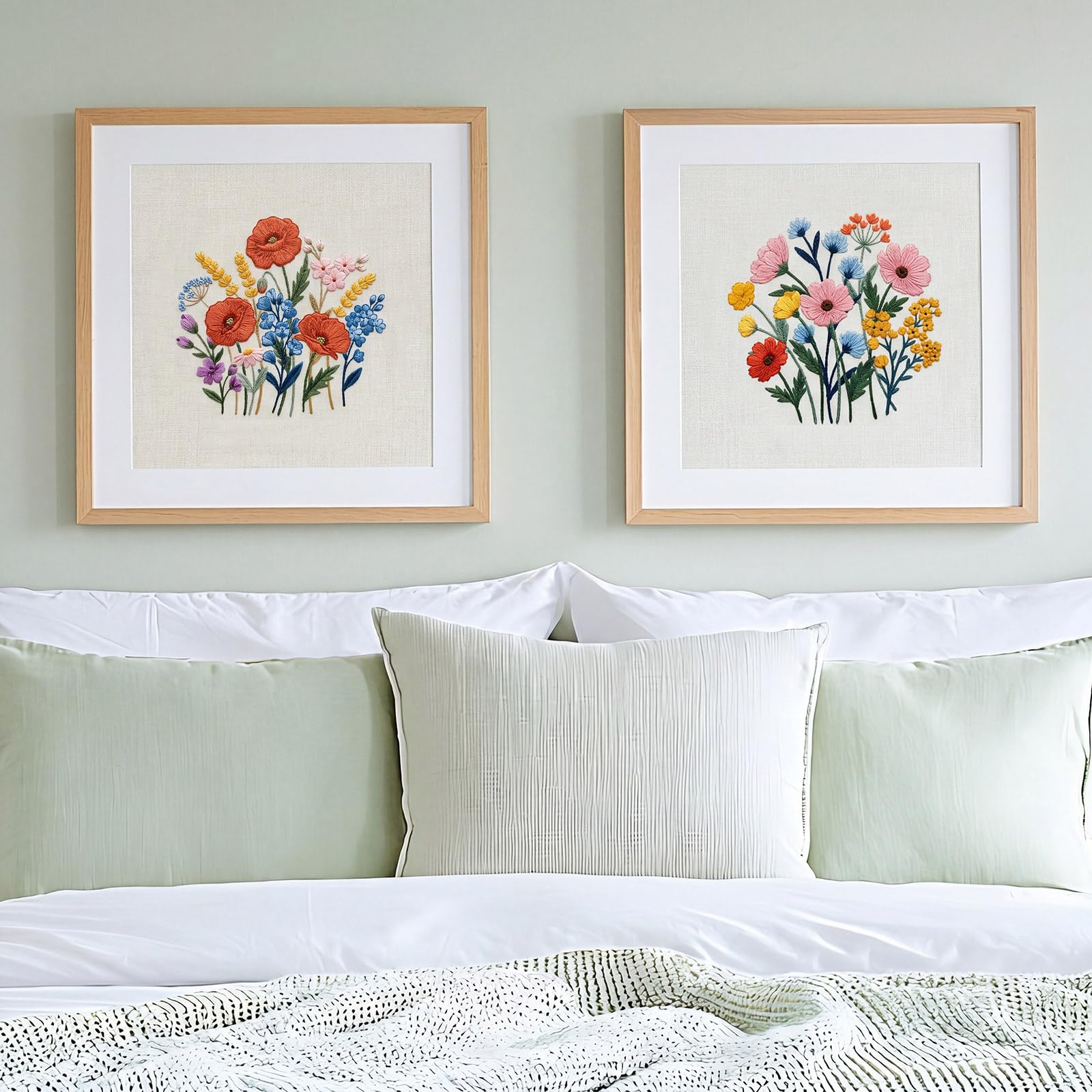 Beginner Embroidery Kits - Wildflower Designs -4