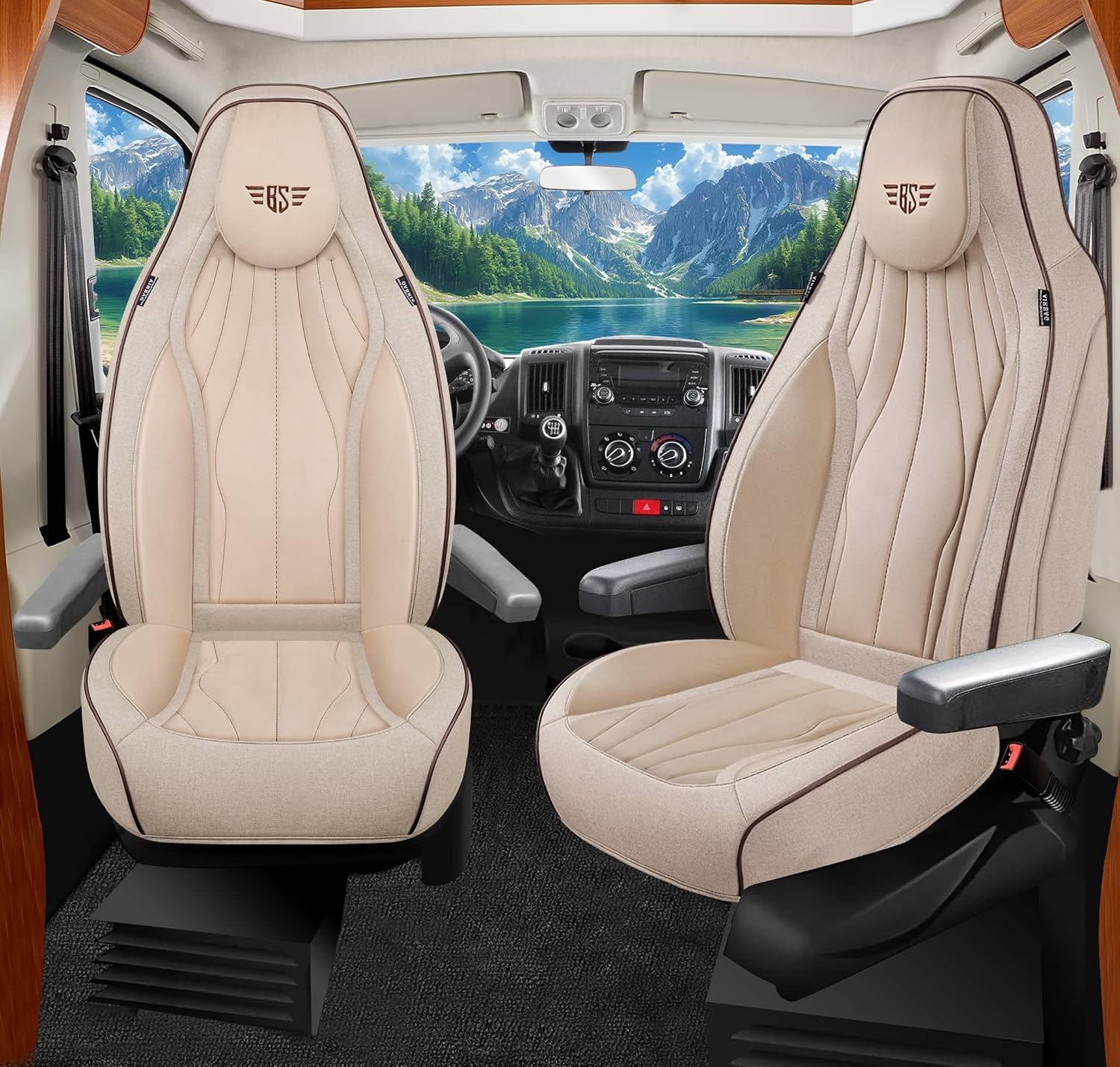 Motorhome Seat Covers for Challenger Gensis 53 Gensis 53 LT3