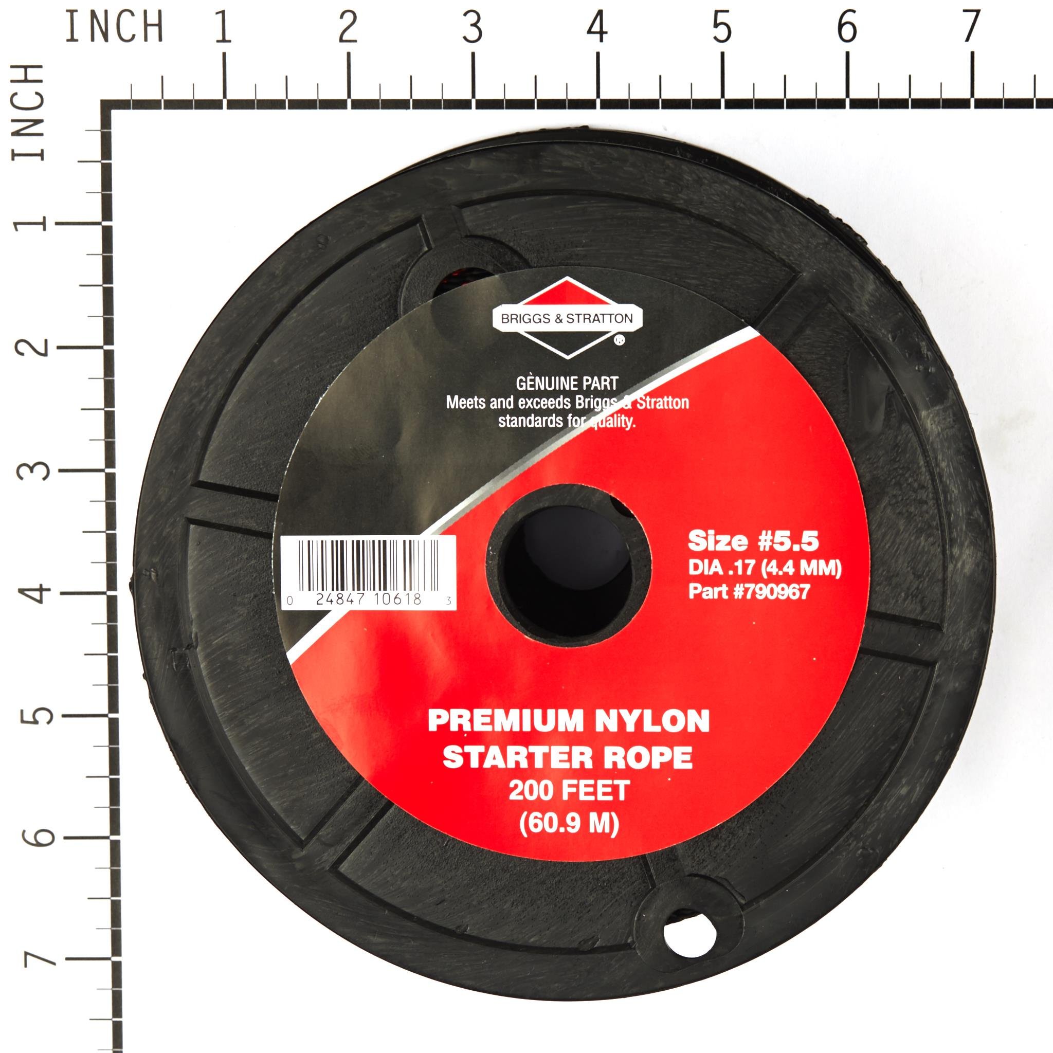 Briggs & Stratton 790967 Szpula nylonowej linki startowej 48 m, rozmiar 5 1/2