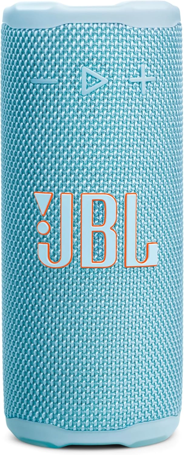 Grip Portable Bluetooth Speaker, Waterproof, Ambient Light - Teal | Up to 14 Hr Playtime, AI Sound Boost, IP68 Waterproof And Dustproof, Drop-Proof, App Control, Ideal For Outdoor And Travel