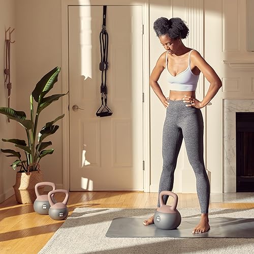 Miniatura 8 de Soft Kettlebells with Cushioned Impact-Resistant Base and Anti-Slip, Wide-Grip Handle for Home Workouts, Weightlifting, and Personal Training