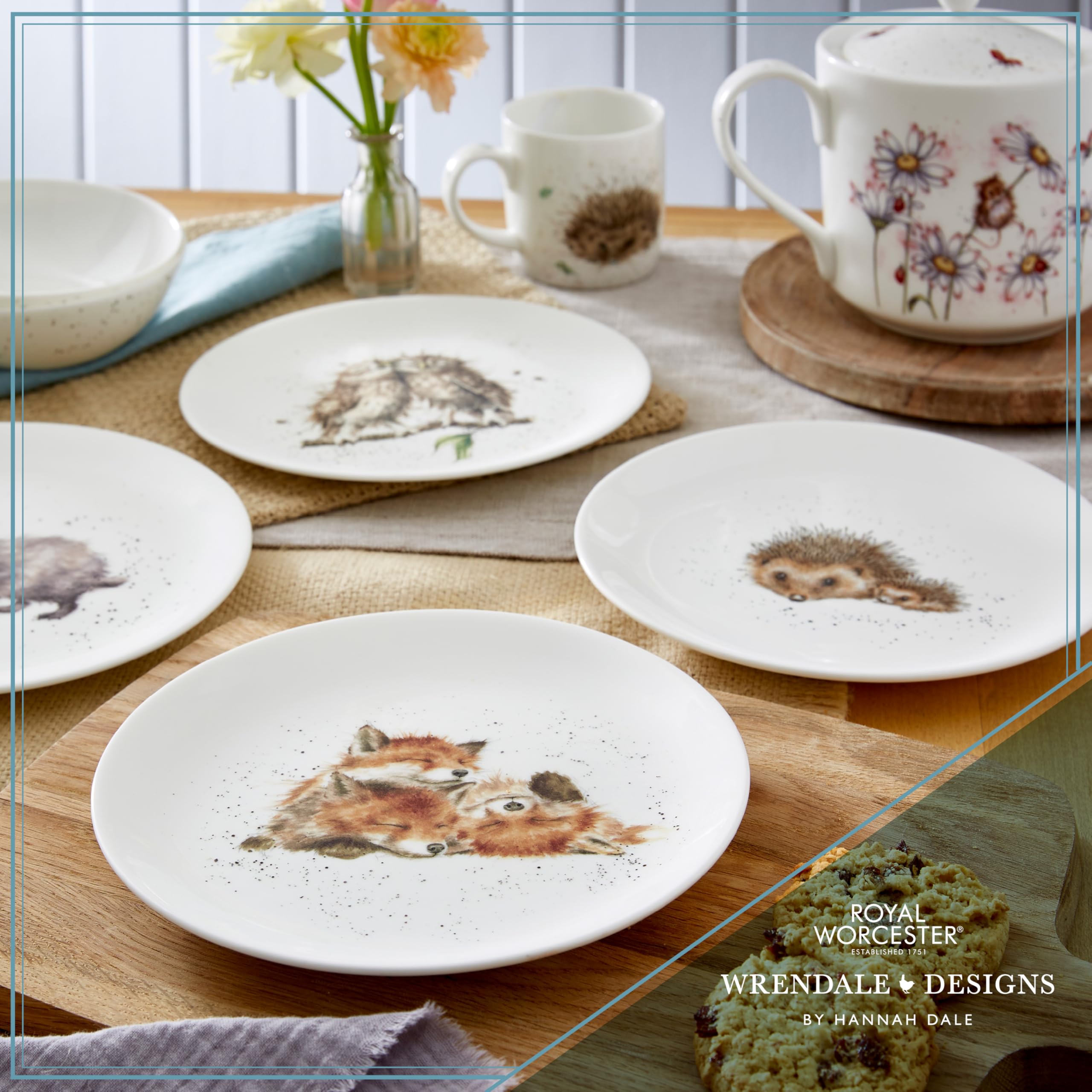 ⭐︎新品未使用⭐︎ WORCESTER Wrendale DESIGNS Amazon.com | Royal Worcester Wrendale Designs Diet Starts Tomorrow