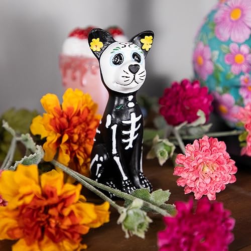 Miniatura 2 de Northlight Figura decorativa de perro con esqueleto del Día de los Muertos de 5 pulgadas