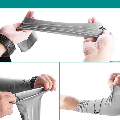 Miniatura 4 de Cosmos Cooling Arm Sleeves Sun Sleeves UV Protection Arm Covers for Bike Cycling Running Hiking Driving Golf Outdoor Sports