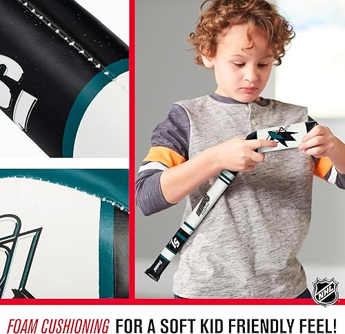 Vista 50 de Franklin Sports NHL Team - Juego de mini palos de hockey suaves – NHL Team de espuma suave Mini palo de hockey y pelota – Gran juguete para niños