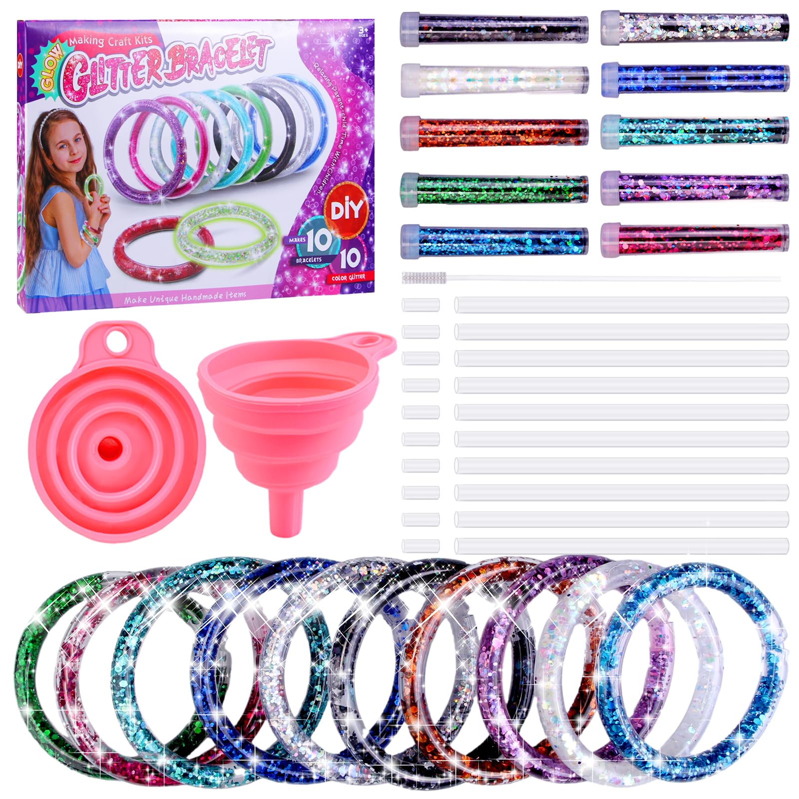 Clementoni LOL Fancy Bracelets – Kreatives Set Zum Armbänder Basteln Für Mädchen Ab 6 Jahren