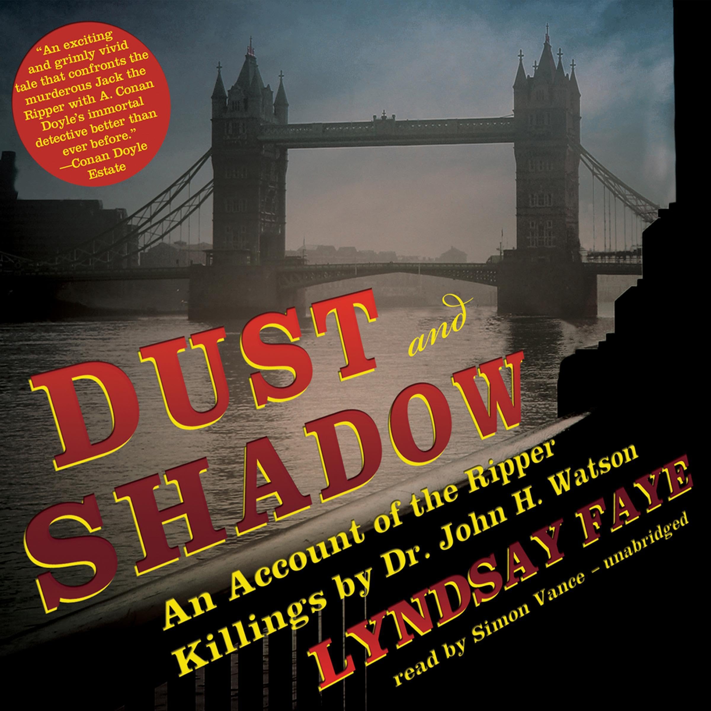 Cover art for Dust and Shadow
