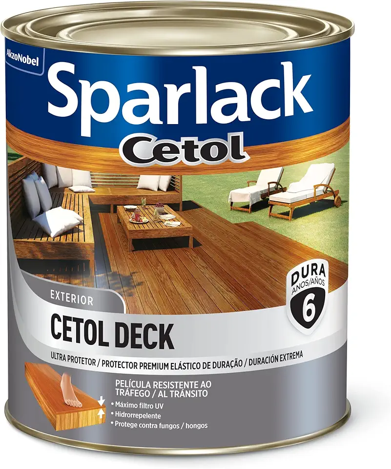 CETOL DECK NATURAL 900ML - SPARLACK