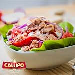 Callipo Canned Solid Light Tuna in Olive Oil, 3 Cans x 80g (240 Grams)