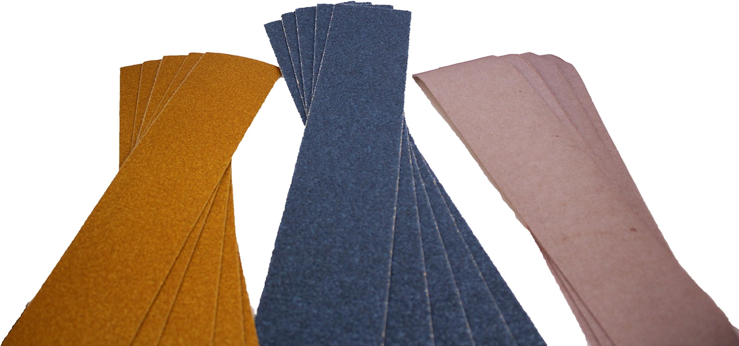 Karebac99183 Longboard Hook & Loop Assorted Grit (30 Pack), 2-3/4" x 16-1/2"