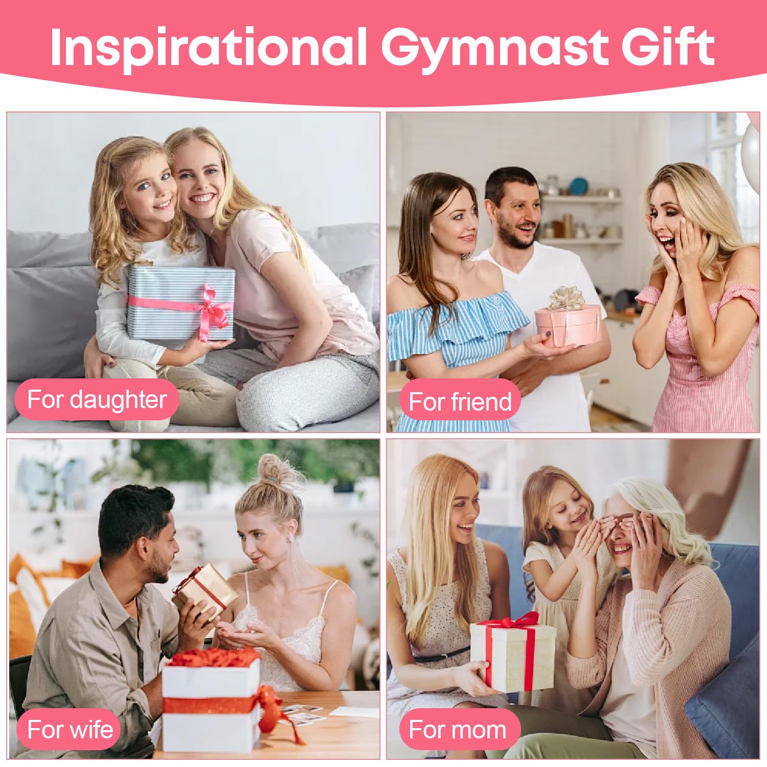 Gymnastics Gifts for Girls Make Up Bag Gymnastics Makeup Bag for Gymnastics Lover Gifts Inspirational Cosmetic Bag Gymnastics Bag Gifts - Image 4