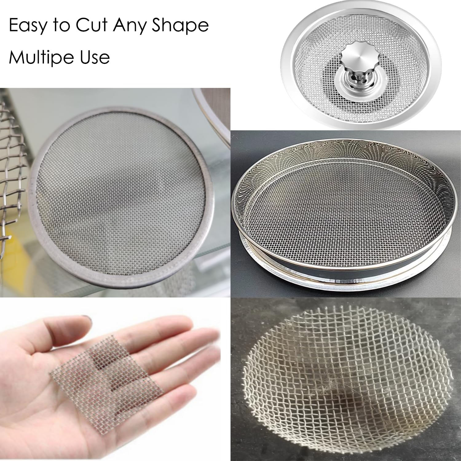 Mua TIMESETL 304 Stainless Steel Woven Wire Mesh Screen, Air Vent Mesh - View #7