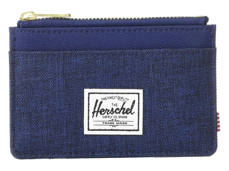 

Herschel Supply Co. Oscar RFID (Medieval Blue Crosshatch/Medieval Blue) Wallet Handbags