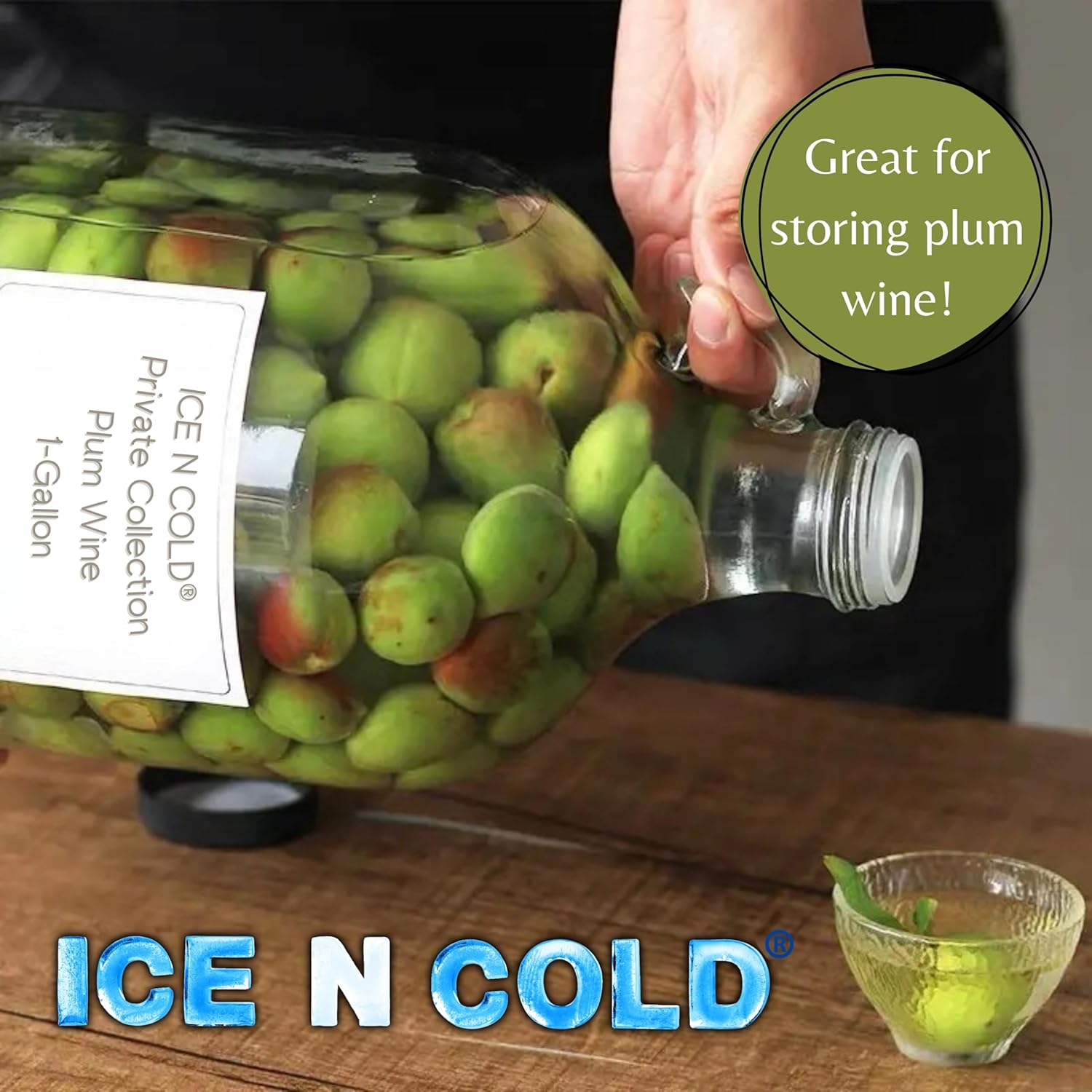 1 Gallon (128 oz) Clear Glass Jug With 38mm Cap | FAST SAME DAY SHIPPING - Image 8