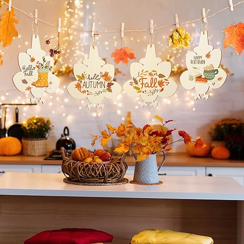 Miniatura 47 de Trébol de madera de gran tamaño de 7 pulgadas, adornos para el día de San Patricio para pintar, tréboles de madera en blanco en blanco, sin