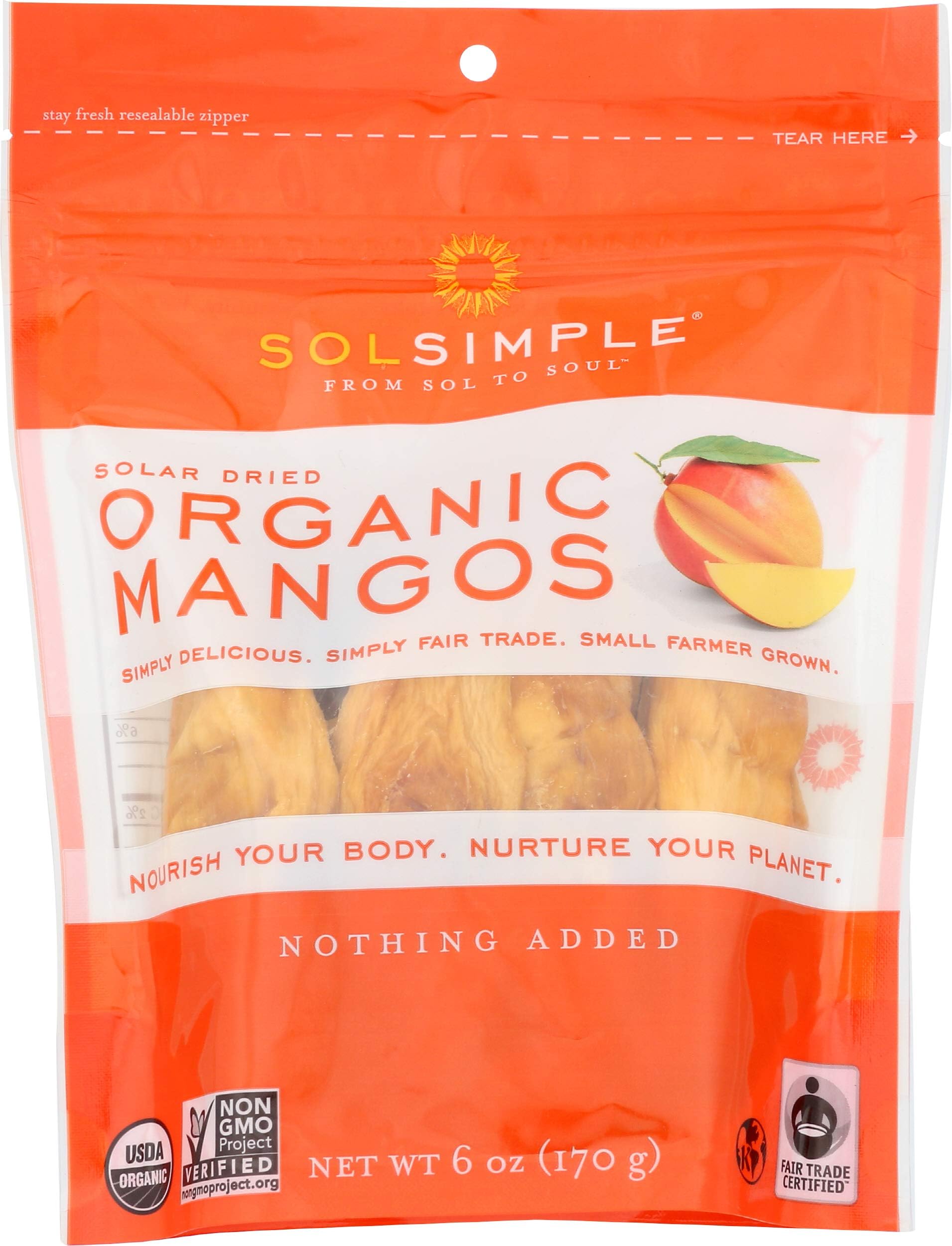 Dried Mango 6 Ounces (Case of 6)