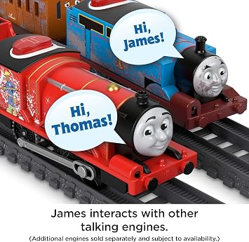 Fisher Price - Thomas and Friends Interactive Engine James