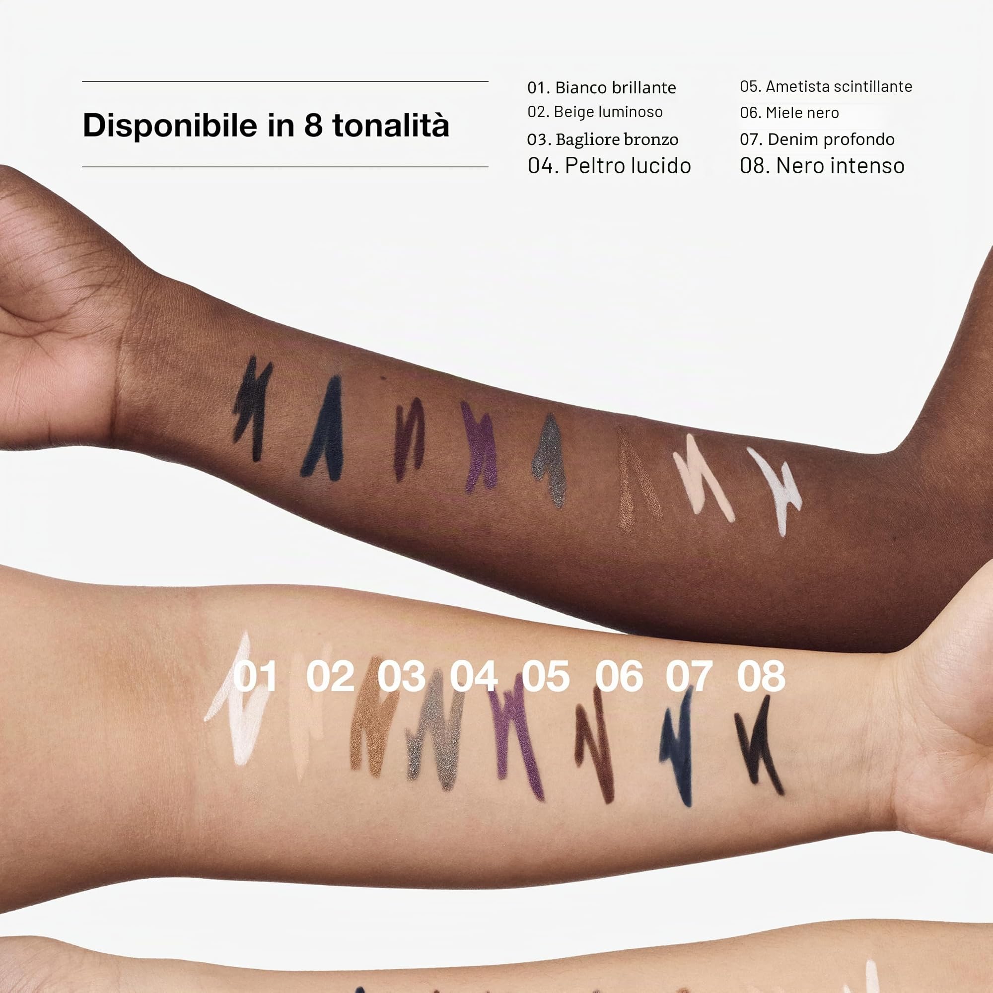 Clinique High Impact Gel Tech Eyeliner Pencil matita eyeliner gel | Waterproof, anti-sbavature, sicura per gli occhi sensibili