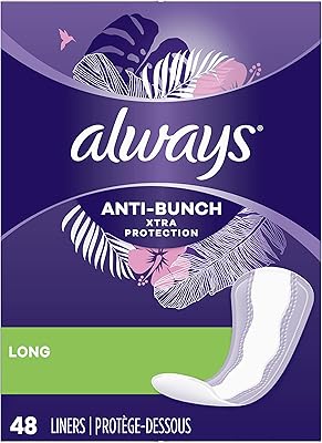 Always Anti-Bunch Xtra Protection Daily Long Liners - Unscented, 48 ct
