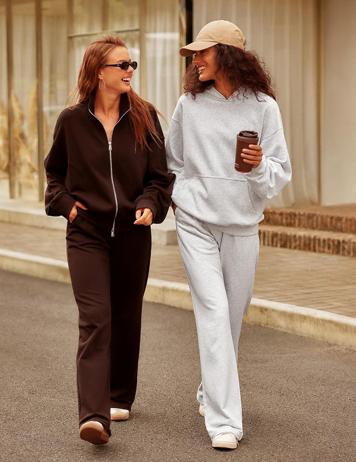 [LilySilk] シルク混 スウェット ジャケット レディース トレーナー トレーナー ジップアップ ダブルジッパー パーカー