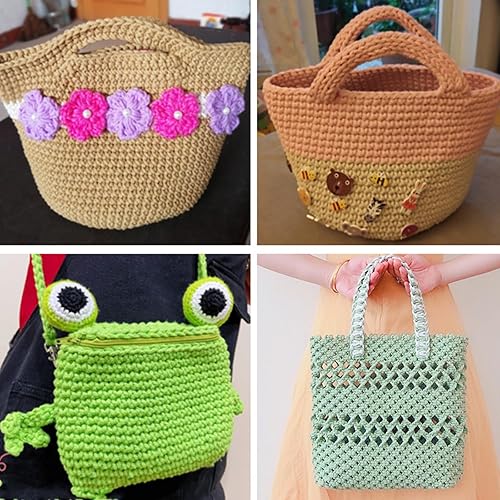 Miniatura 5 de Cordón de macramé color beige, de 0.118 pulgadas x 218 yardas, cuerda de algodón para colgar en la pared, ganchos de plantas, manualidades, tejer,