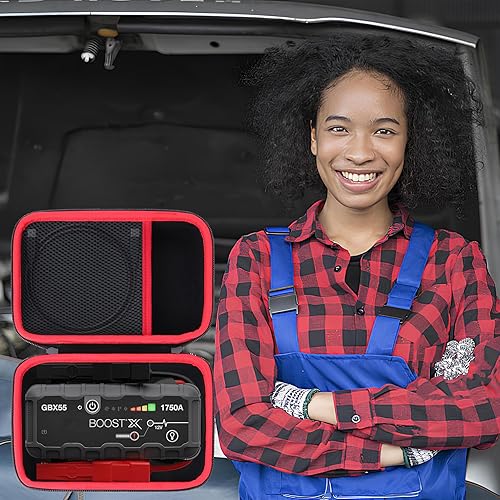 Miniatura 9 de Estuche de almacenamiento compatible con Boost X GBX55 1750A 12V UltraSafe portátil de litio arrancador