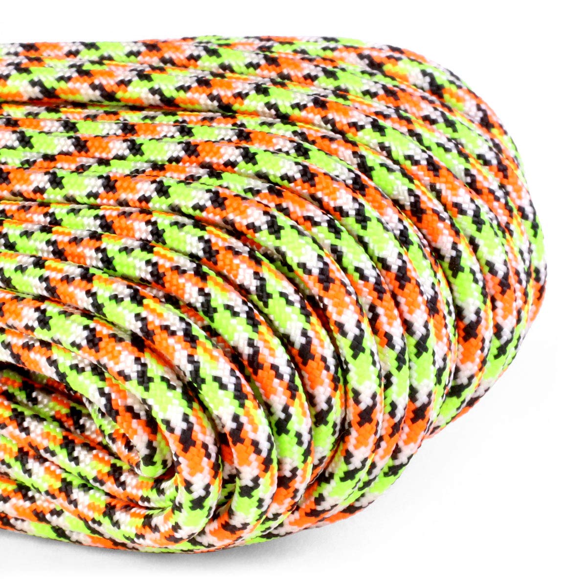 Atwood Rope MFG 550 Paracord - Cuerda de paracaídas de nailon de 7 hebras de 100 pies, equipo de supervivencia exterior, fabricado en Estados Unidos, cordones, pulseras, envolturas de mango, llavero