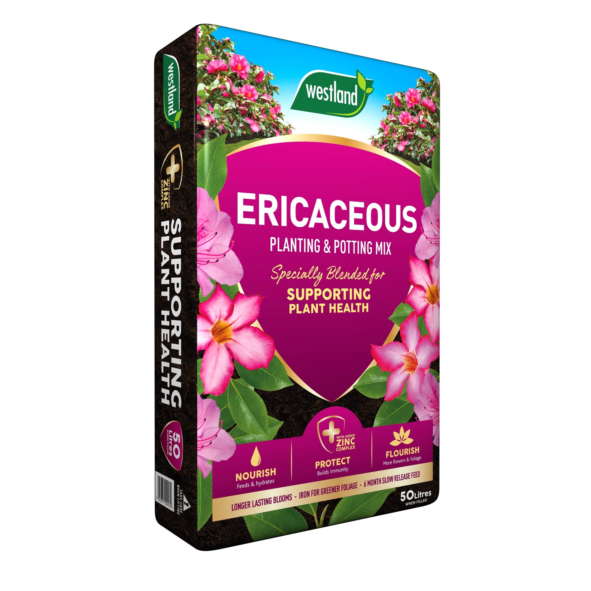 46L Ericaceous Planting & Potting Mix Compost – Promotes Rooting & Healthy Growth for Acid-Loving Plants