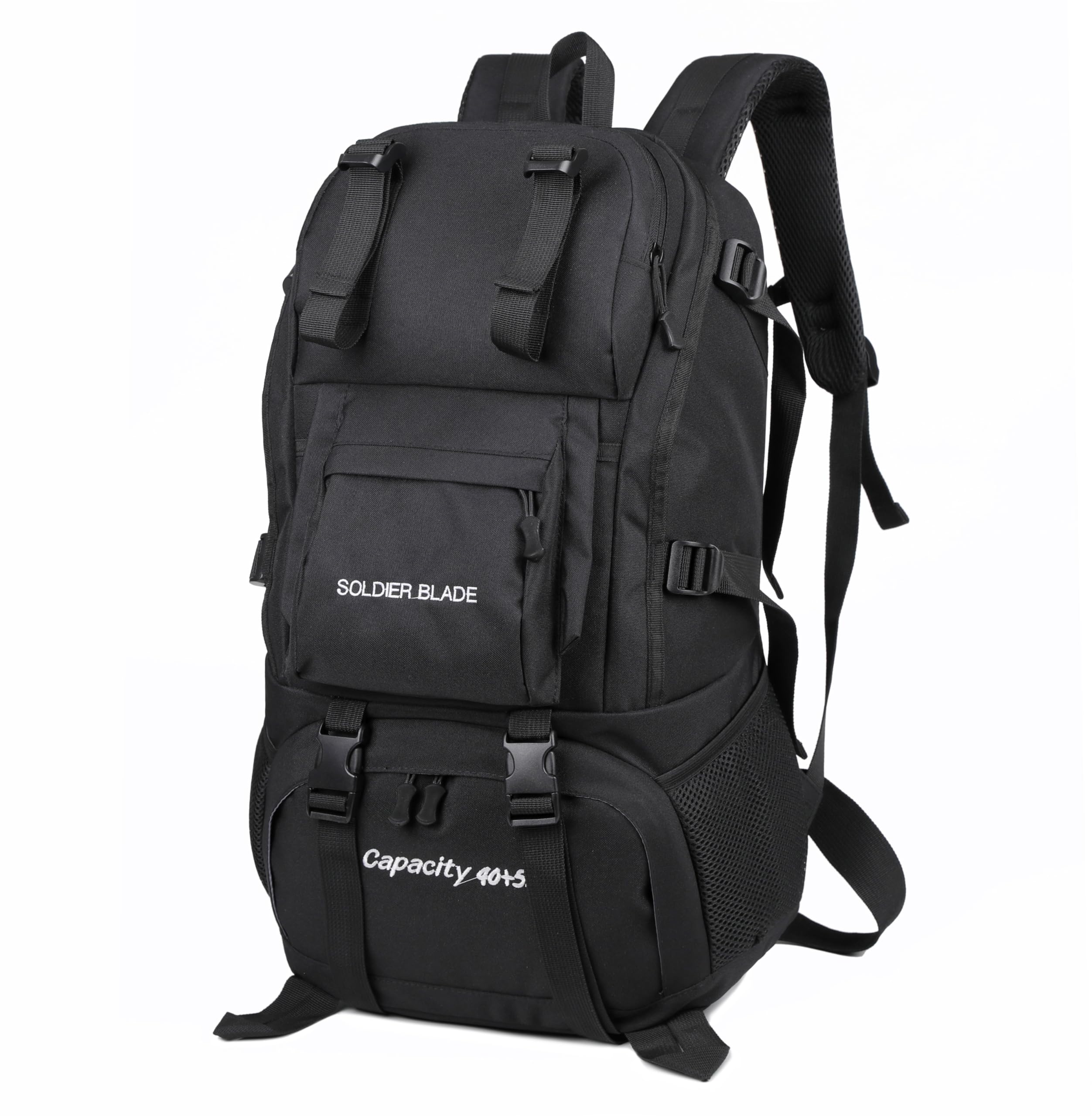 Plecak Turystyka 45L Mężczyźni Kobiety Wodoodporny Wytrzymały Plecak dzienny na Camping Kolarstwo Wspinaczka Górska Trekking Outdoor Sport