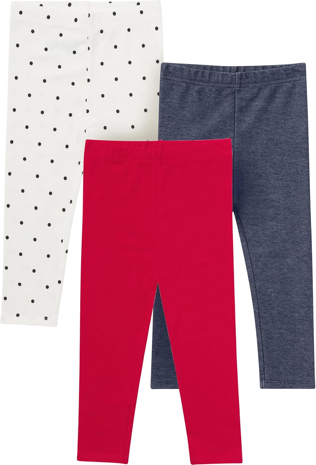 Gerber Baby-Girls Toddler 3-Pack Premium Leggings