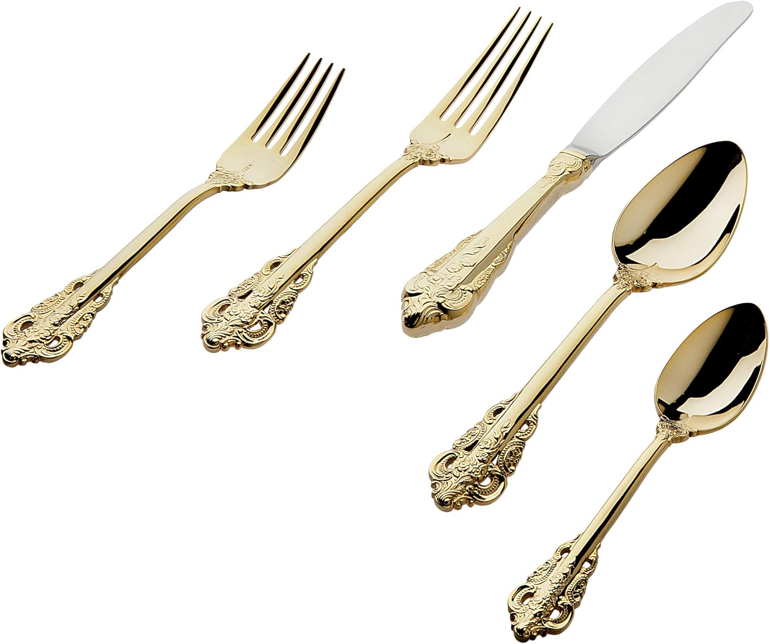 Godinger Flatware Silverware Set 18/10 20th Century