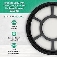 Vista 3 de 1 filtro de vacío de repuesto compatible con Black & Decker Parte # BDASV102 y modelos Air Swivel Pre Filter Parte, compatible con aspiradora