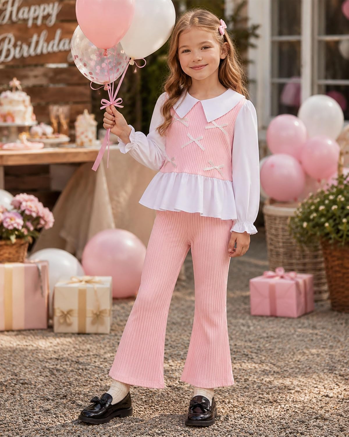 Girls Clothes Bell Bottoms Outfits Little