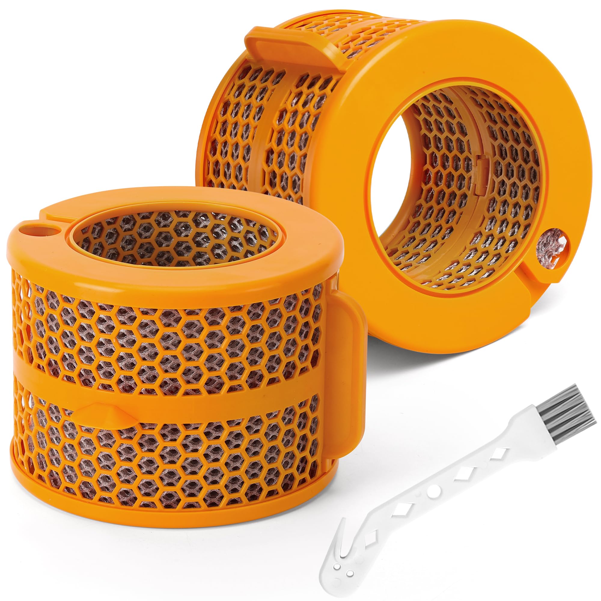 PH04 PH03 Evaporator Filter Replacement Assembly Compatible with Dyson PH01 PH02 PH03 PH04 PH3A Purifier Humidify + Cool, 2 Pack Air Purifier Humidifier Evaporator Filter, 1 Cleaning Brush