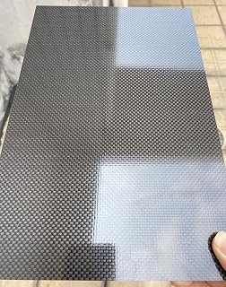 Carbon Fiber Sheet Plain Glossy Finish 200x300x2.0MM,0.5/1/1.5/3mm 300x400mm Avaiable,3K Carbon Fiber Panel Plate