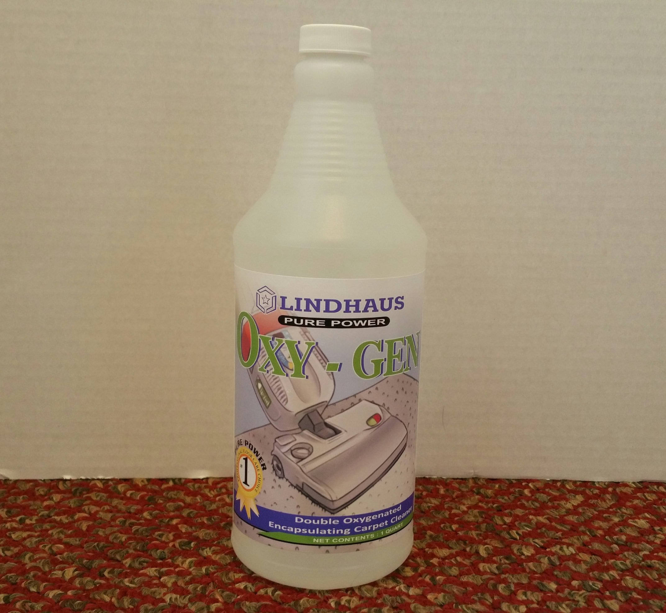 Lindhaus Pure Power Oxy-Gen Double Oxygenated Encapsulating Carpet Cleaner