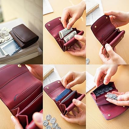 新品】コルボスレートシリーズ Wカブセ カードコインケース