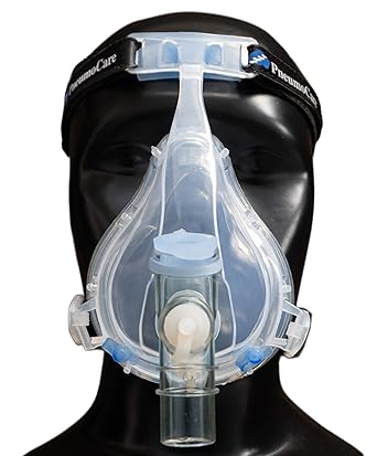 Pneumo Care Health - BroncoMask (Bronchoscopy Mask) with Head Gear - Vented (Small)