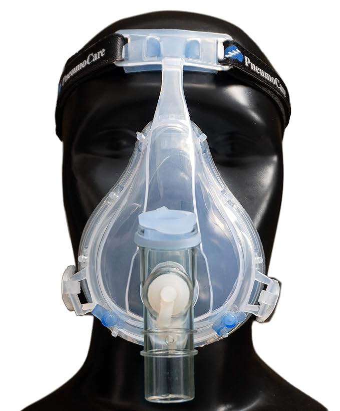 Pneumo Care Health - BroncoMask (Bronchoscopy Mask) with Head Gear - Vented (Medium)