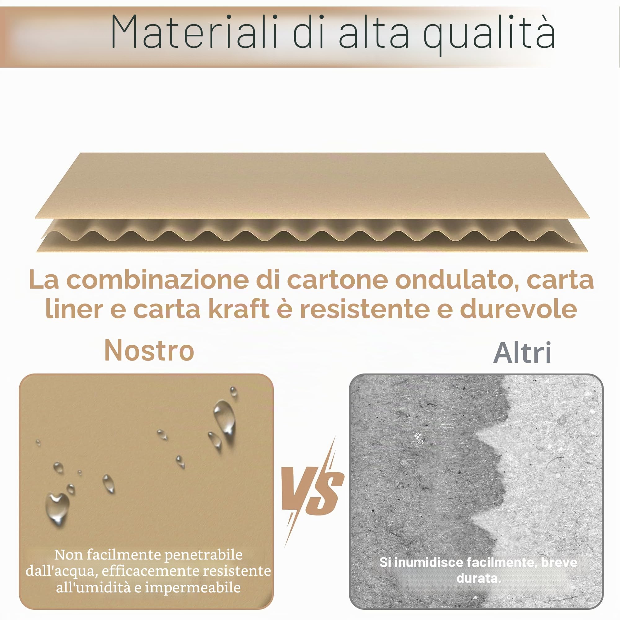 YRHome Set di 20 scatole impilabili - Scatola con cassetti in carta kraft con finestra trasparente, scatola per scarpe e giocattoli per riporre accessori e accessori, 23,5 x 34,5 x 13,5 cm - Marrone