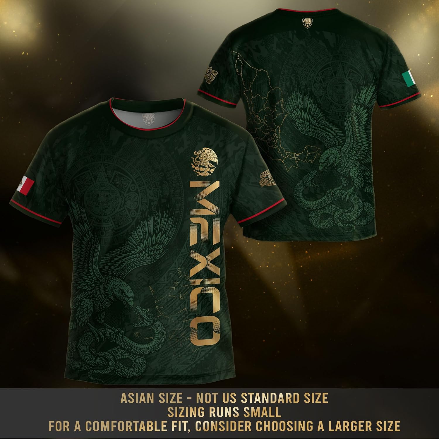 Mexico Jersey Set for Kids Boys & Girls, Youth Mexican Jersey Set