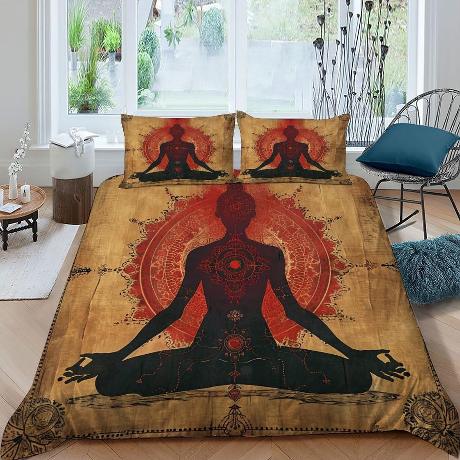 Housse de couette 135x200 graffiti lit simple avec taie d'oreiller zipper