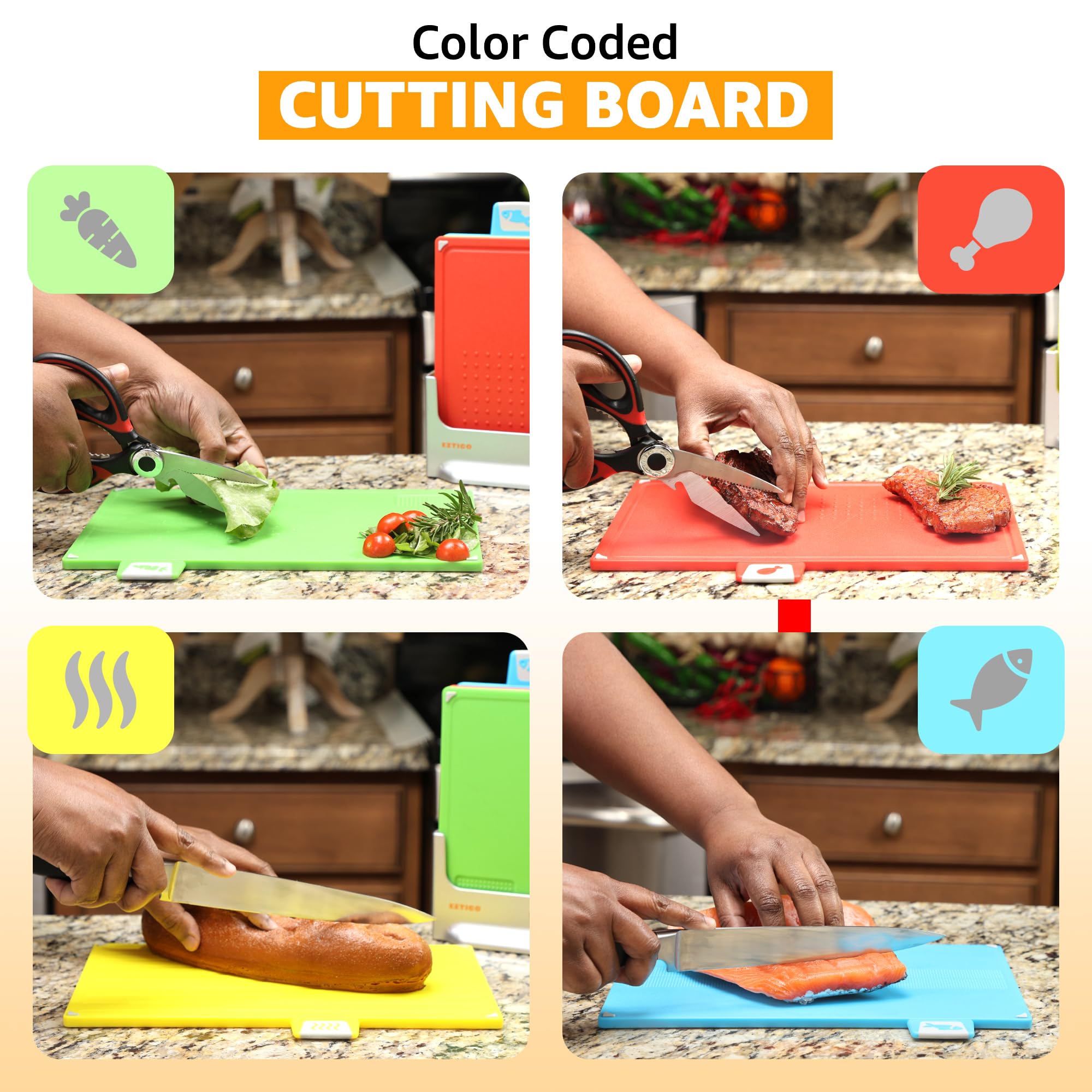 s What Are The Different Colored Chopping Boards Used For? | Color ...