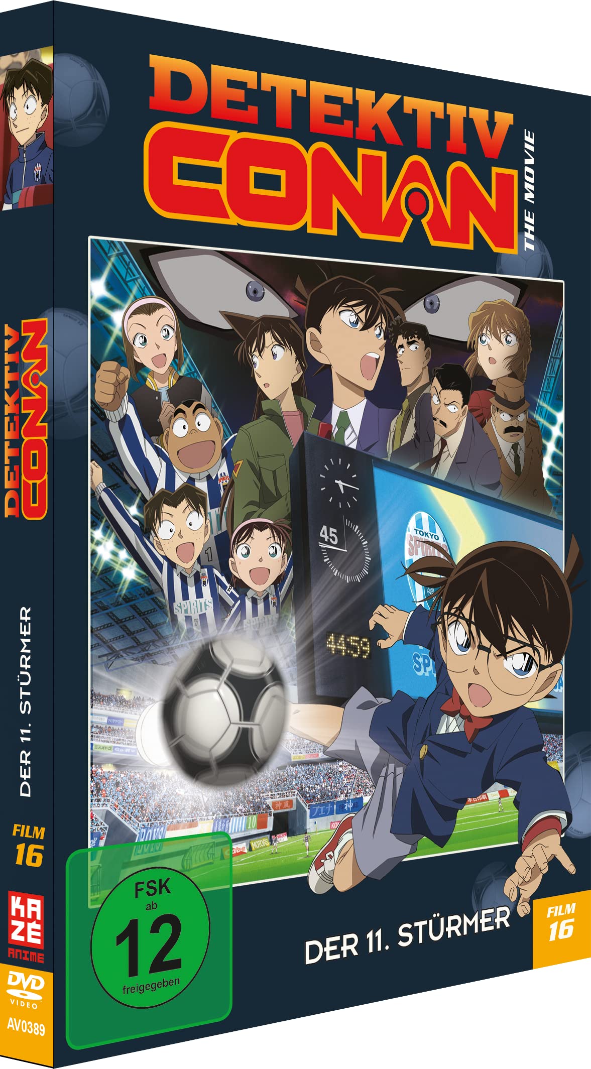 Crunchyroll Detektiv Conan DVD Der 11. Stürmer