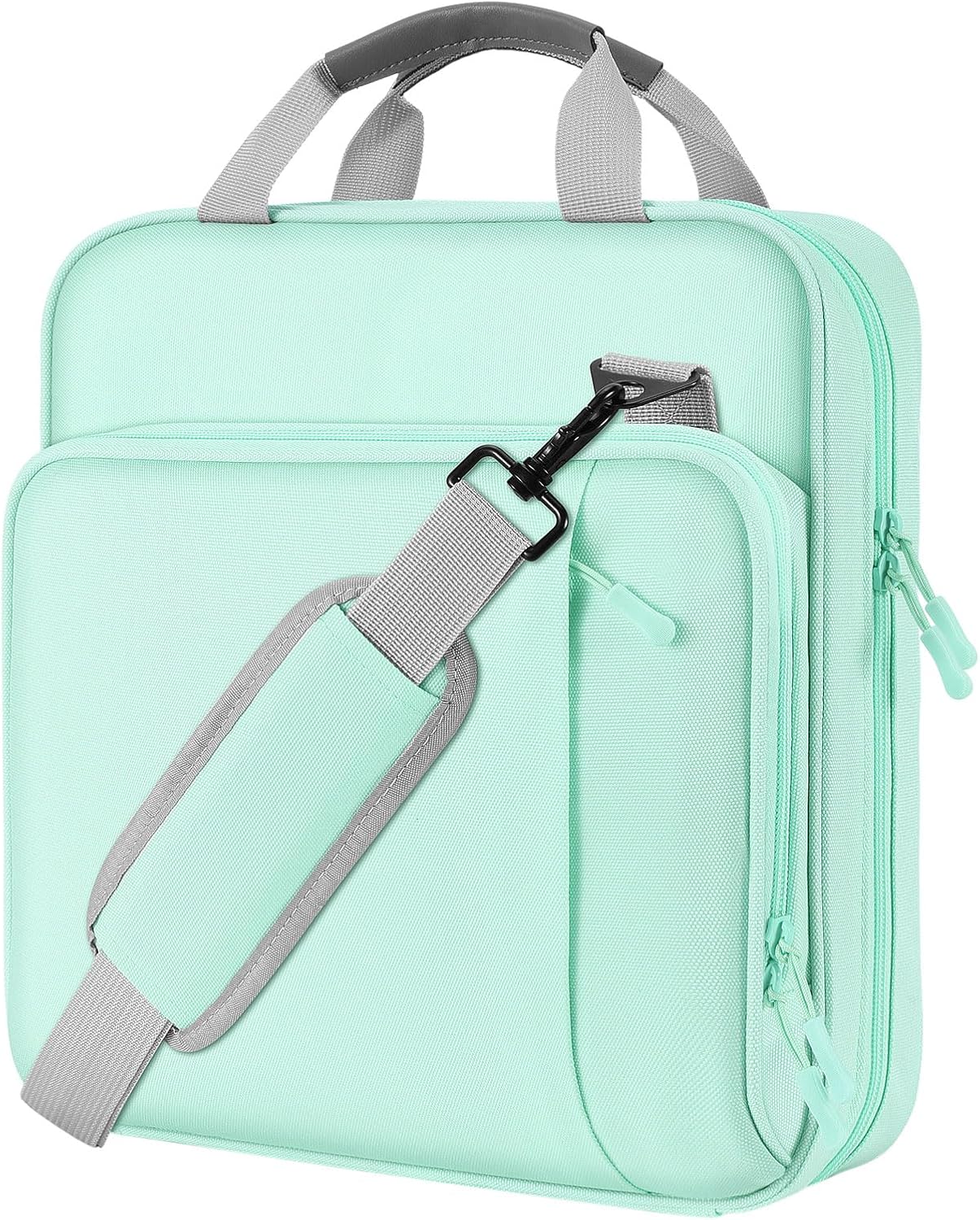 MoKo Zipper Binder, 2 inch 3 Ring Binder with Zipper, 500 Sheet Capacity Zipper